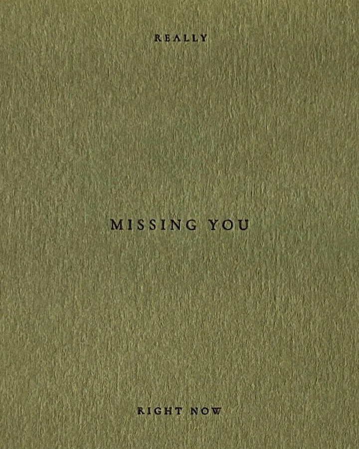 Missing You No. 01