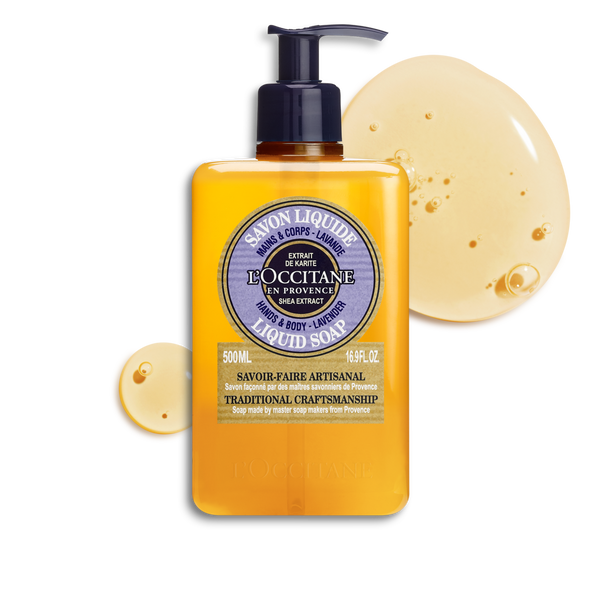 Shea Hands & Body Lavender Liquid Soap 16.9 oz