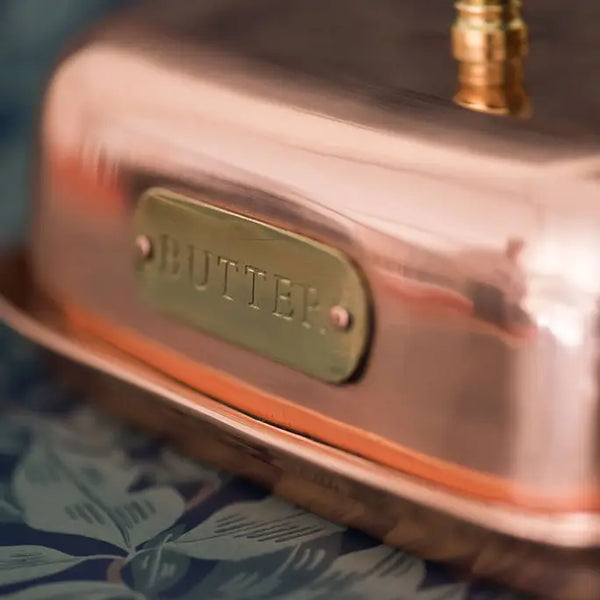 Copper Butter Dish