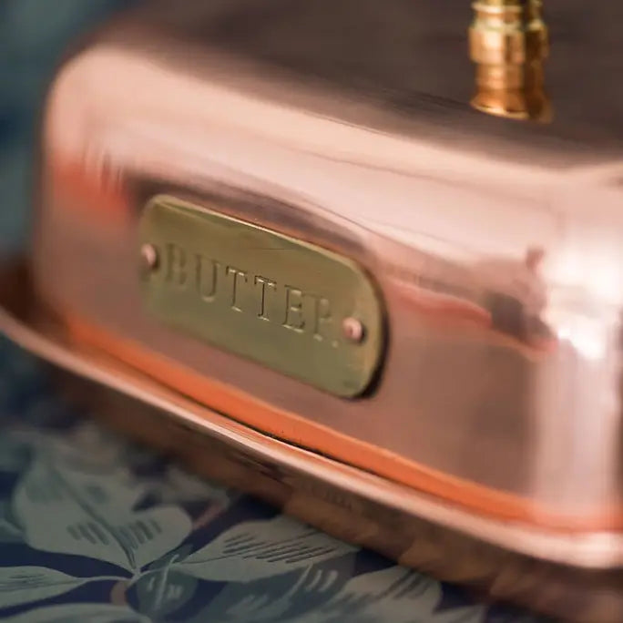 Copper Butter Dish