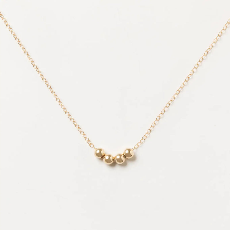 Sphere Necklace | Gold Fill