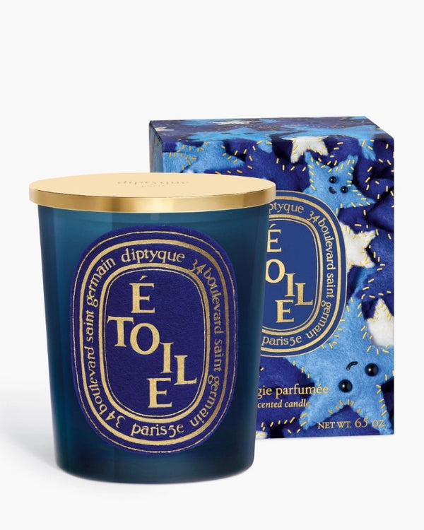 Etoile (Star) Candle 190g with Lid | Holiday 2024