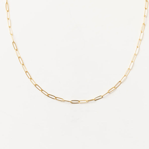 Nora Link Necklace | Gold Fill