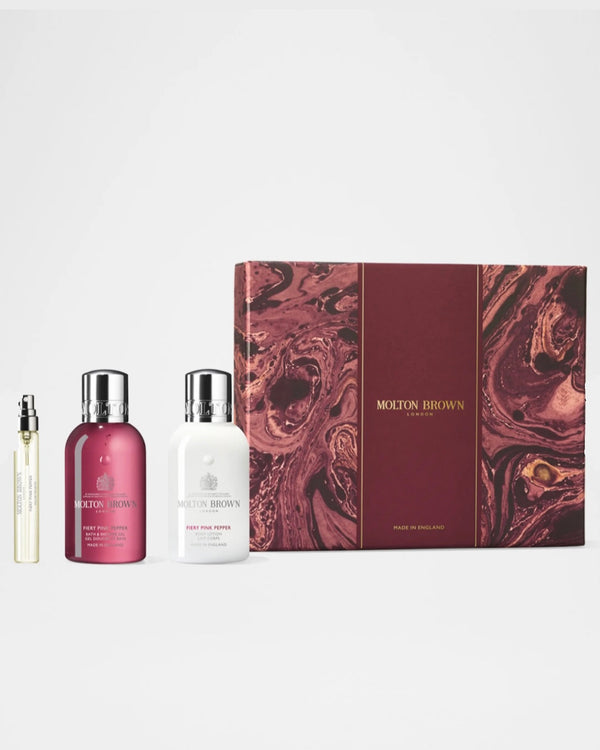 Fiery Pink Pepper Travel Gift Set