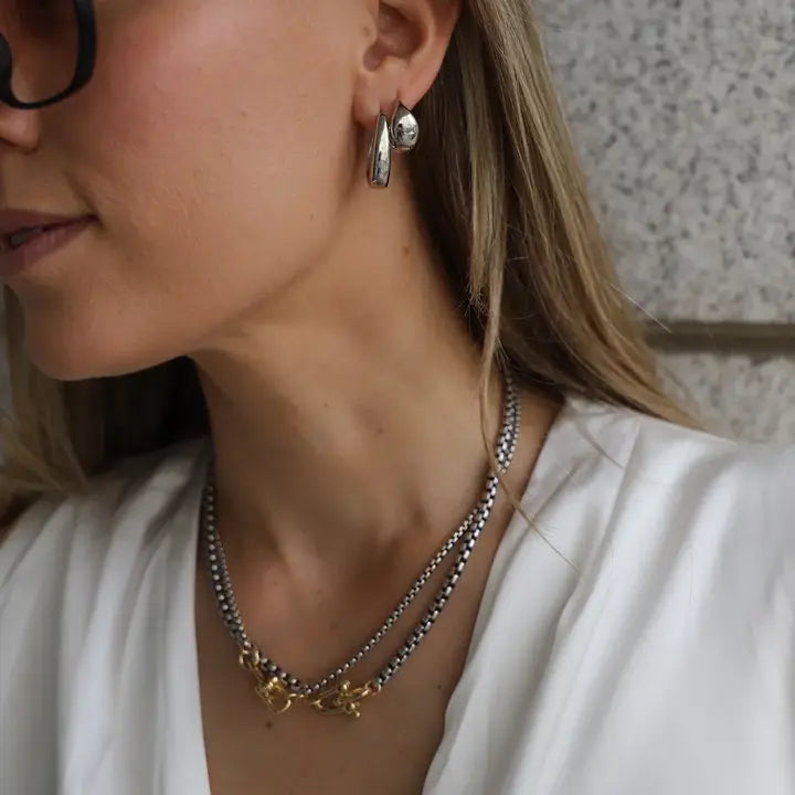 Nova Round Box Chain Necklace