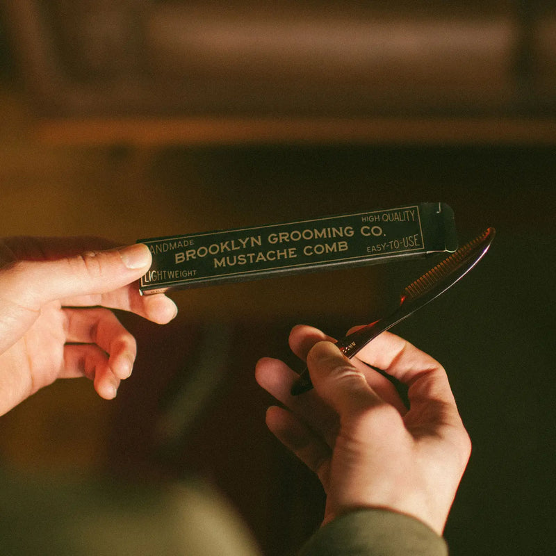 Plastic Free Mustache Comb