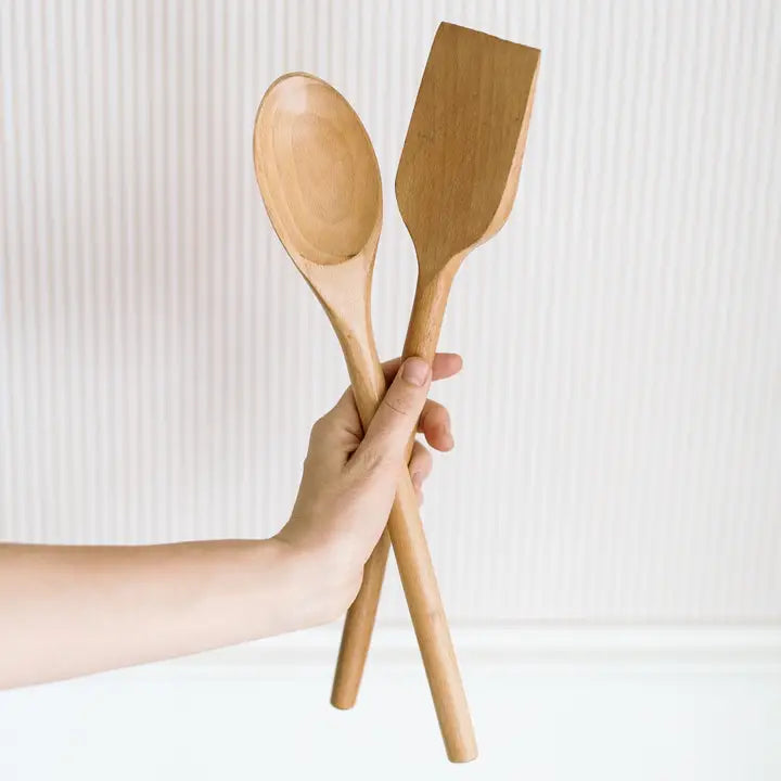 Wooden Spoon & Spatula Set