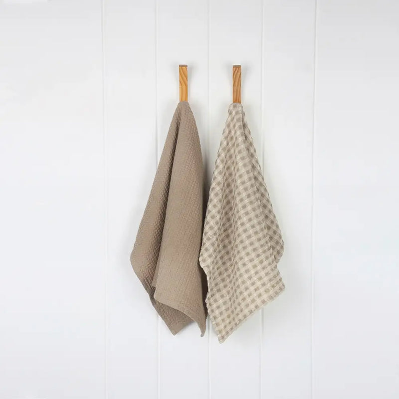 Waffle Tea Towel - Set of 2