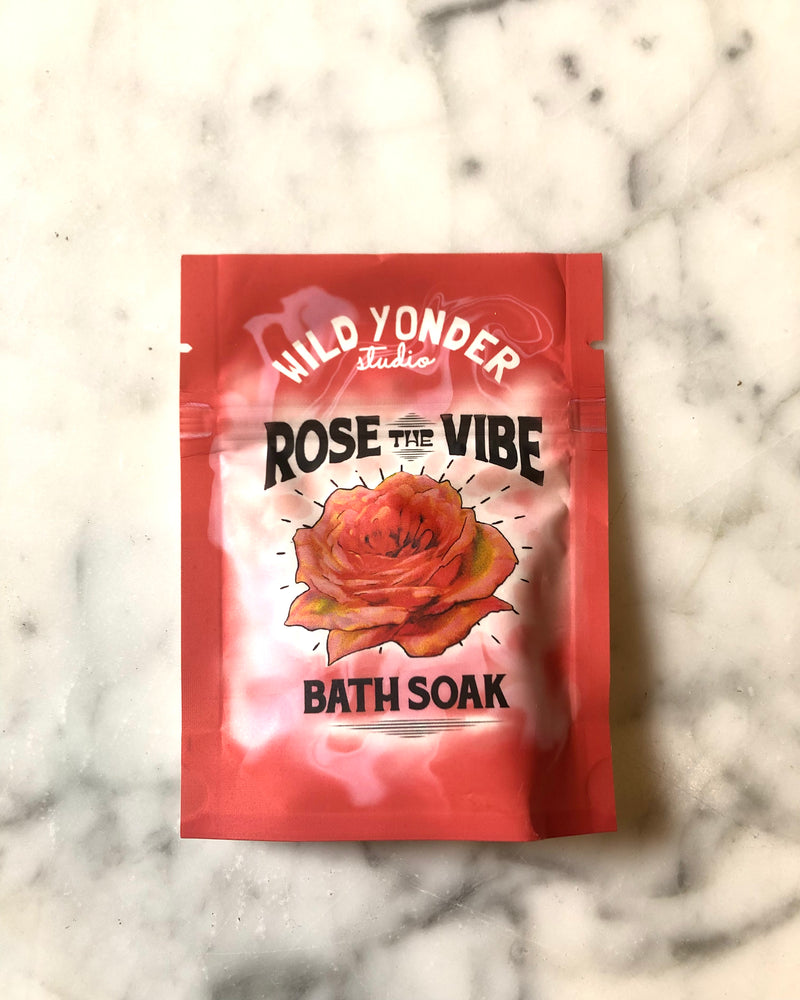 Gem & Honey Salt Mineral Bath Soak | Rose the Vibe