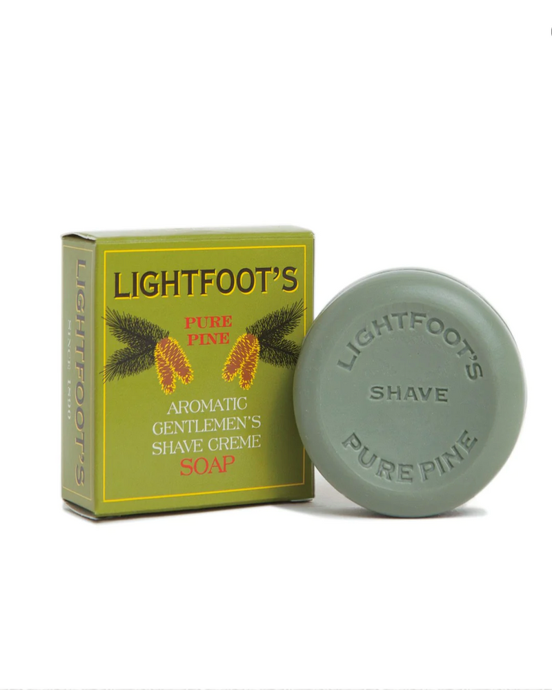 Lightfoot's Pure Pine Shave Soap