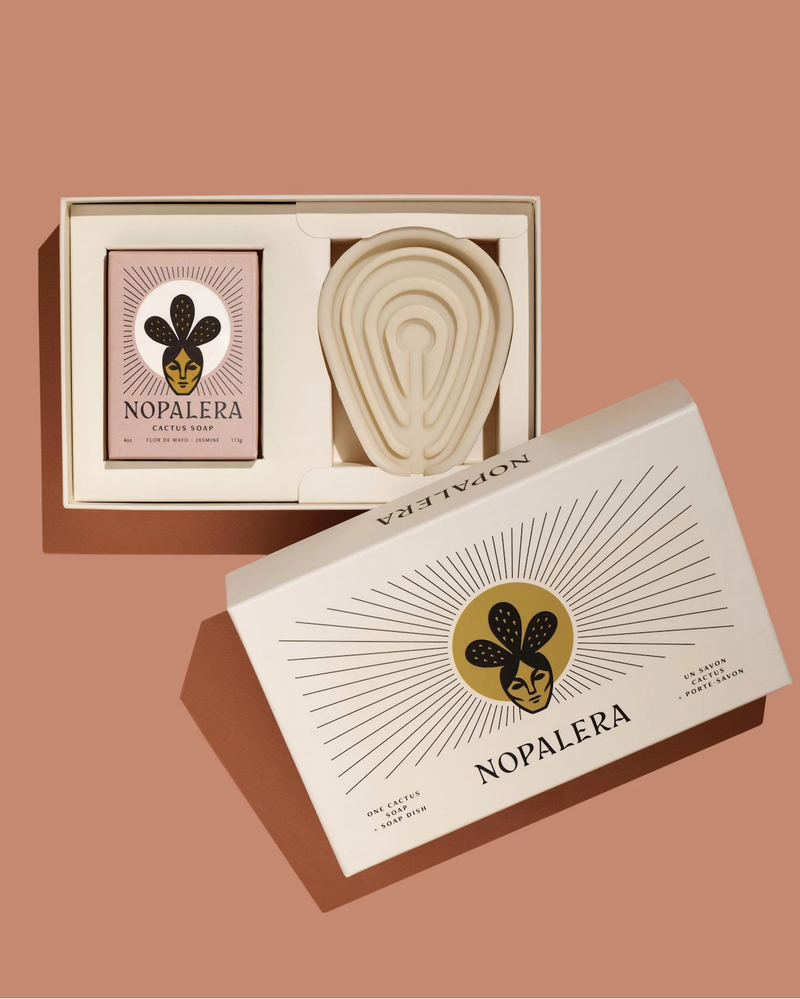 Nopalera Soap & Dish Gift Set