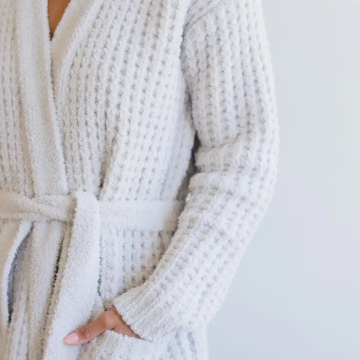 Waffle Knit Robe - Saranoni | Eden