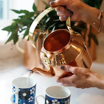 English Copper Tea Kettle