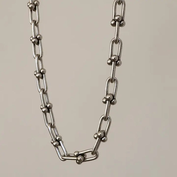The Aurelia Chain- Antique Silver