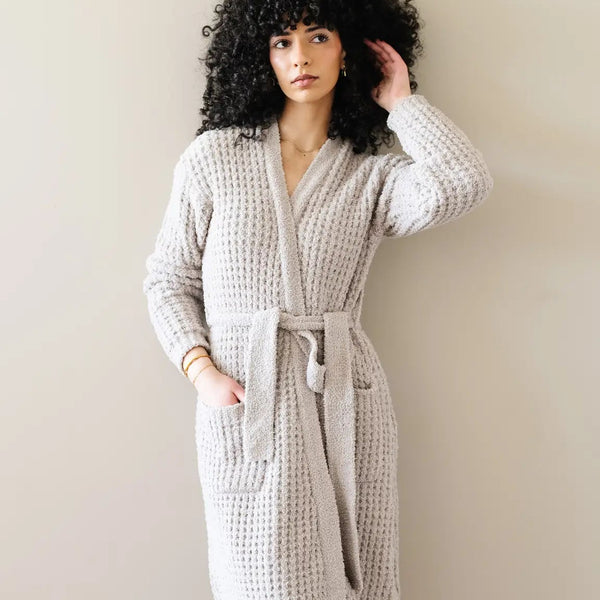 Waffle Knit Robe - Saranoni | Eden