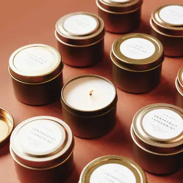 Orange + Clove - Non-Toxic Soy Candle w/ Essential Oils
