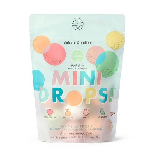 Fresh Fruit Mini Bath Bombs
