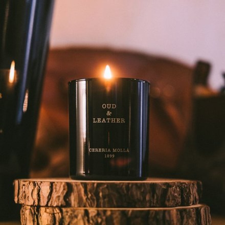 Oud & Leather Classic Candle