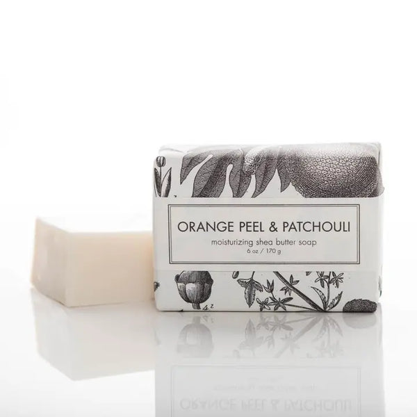 Orange Peel & Patchouli Shea Butter Soap