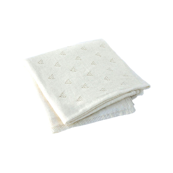 Little Triangle Blanket - Vanilla