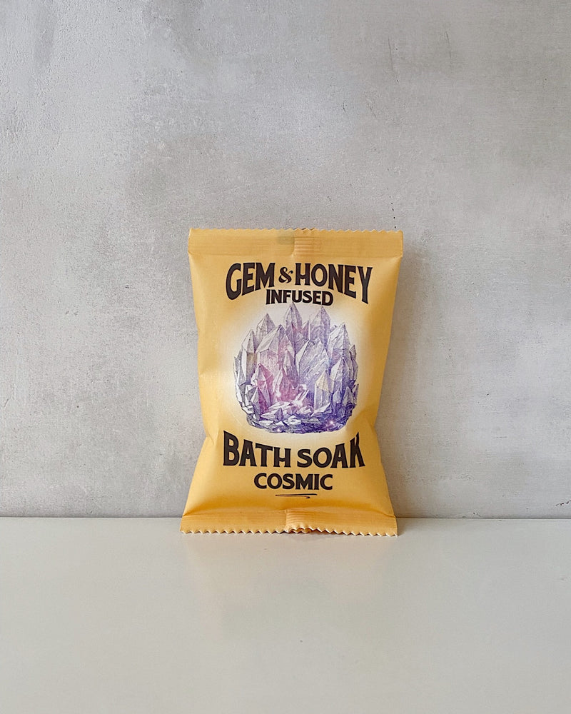 Gem & Honey Salt Mineral Bath Soak | Cosmic
